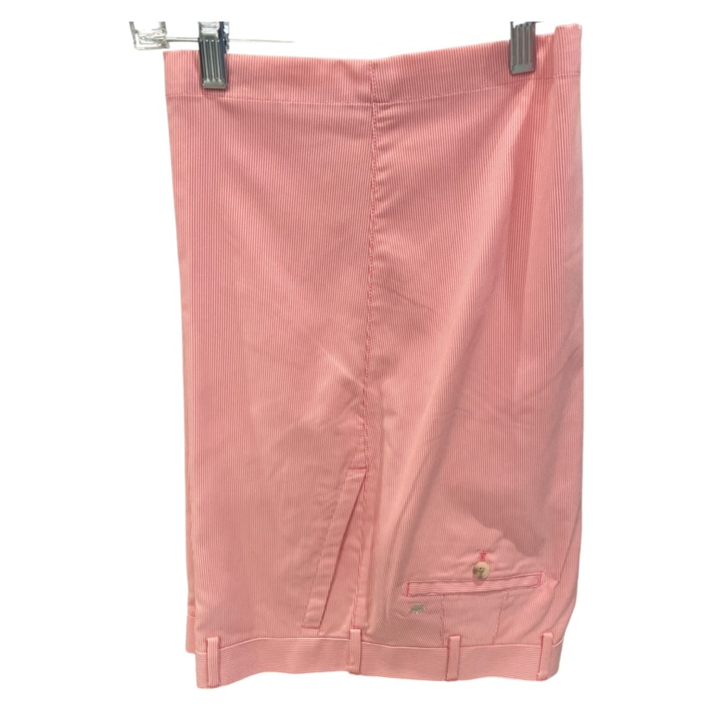 NWT - Mens Peter Millar golf shorts in color “guava” - wicking